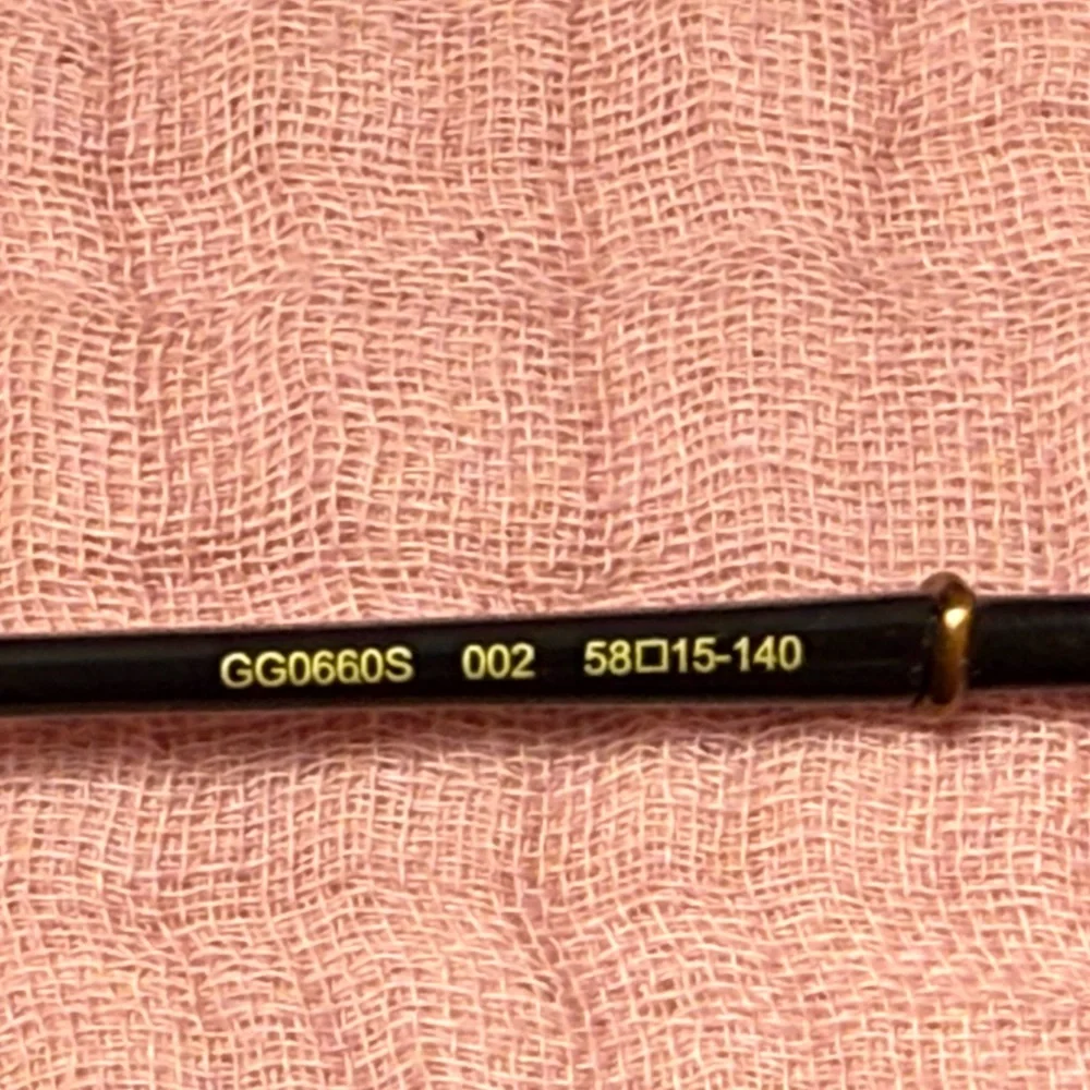 New with Box Gucci Cat Eye-Frame Bamboo Sunglasses GG0660S - Picture 6 of 7